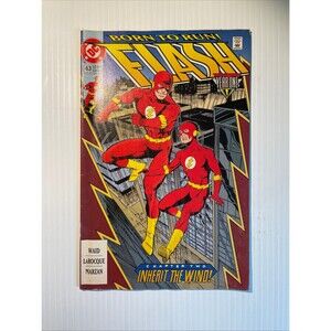 Flash Born To Run! Ch.2 Inherit The Wind! No.63 (1992) DC Comics • Waid, Marzan